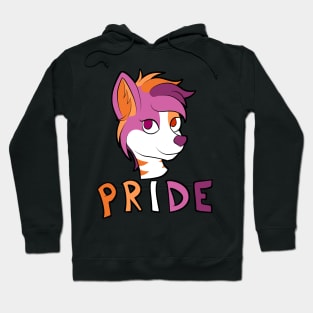 Lesbian Pride - Furry Mascot 1 Hoodie